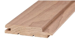 TAVOLE IN TERMOLEGNO PER RIVESTIMENTO PARETI (5 PZ) PIOPPO TERMOTRATTATO STP 2300x85x15mm 2770040110141