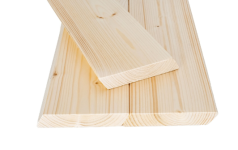 TAVOLE IN TERMOLEGNO PER RIVESTIMENTO PARETI (4 PZ) ONTANO TERMOTRATTATO DAVIS 2500x120x15mm 2770040114101