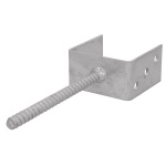 SUPPORTO DI FISSAGGIO TIPO U CON ANCORAGGIO SUKI INTERNATIONAL 101X100X65X200X5.0mm ZINCATO A CALDO 4032526124836