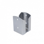 ATTACCO DI SUPPORTO PER STRUTTURE MODULARI CON ANCORAGGIO SUKI INTERNATIONAL 90X90mm ANTRACITE 5907708131584