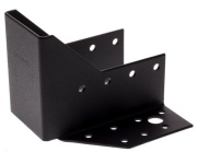 SUPPORTO PER TRAVI IN LEGNO ESTERNO GRUNDLINE 45X97X75X2mm NERO 5907708182708_6