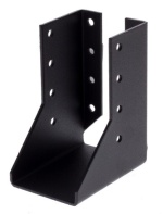 SUPPORTO PER TRAVI IN LEGNO INTERNO GRUNDLINE 48X96X75X2mm NERO 5907708182784